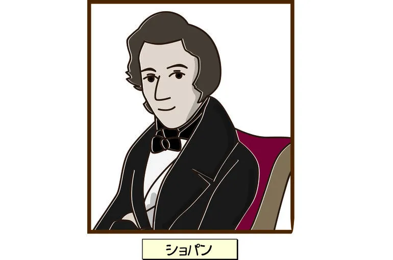 ショパンイラスト