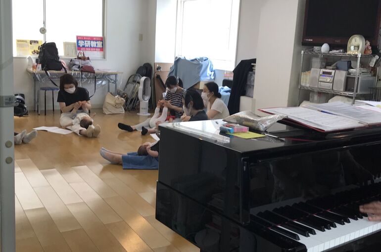 ピーカブーレッスン風景