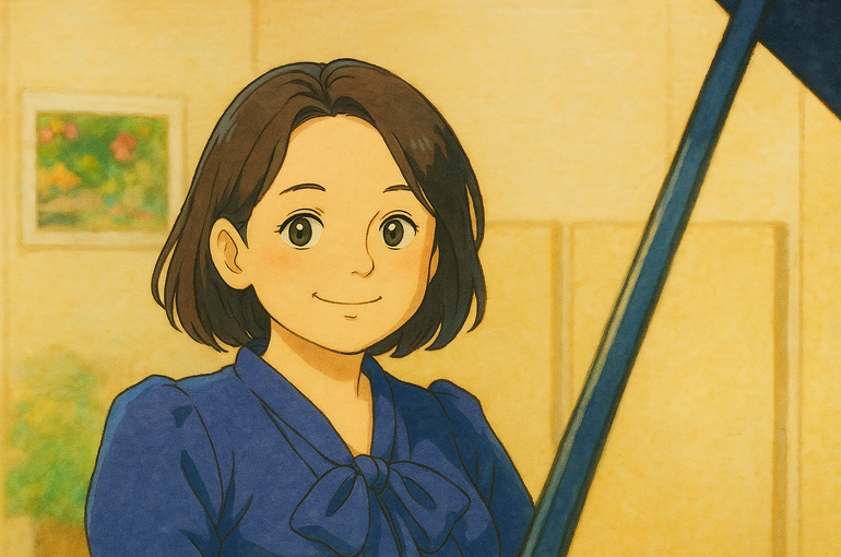 浅井のアニメ自画像
