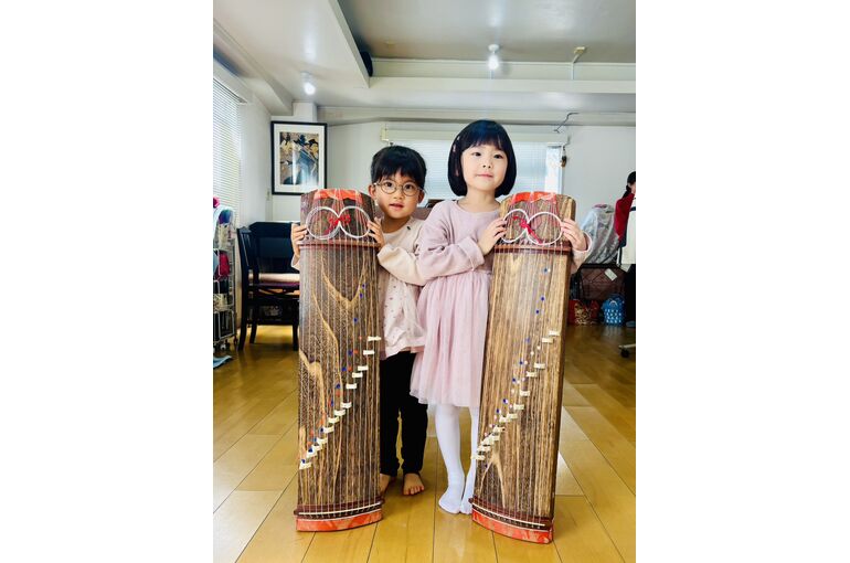 子供とお箏
